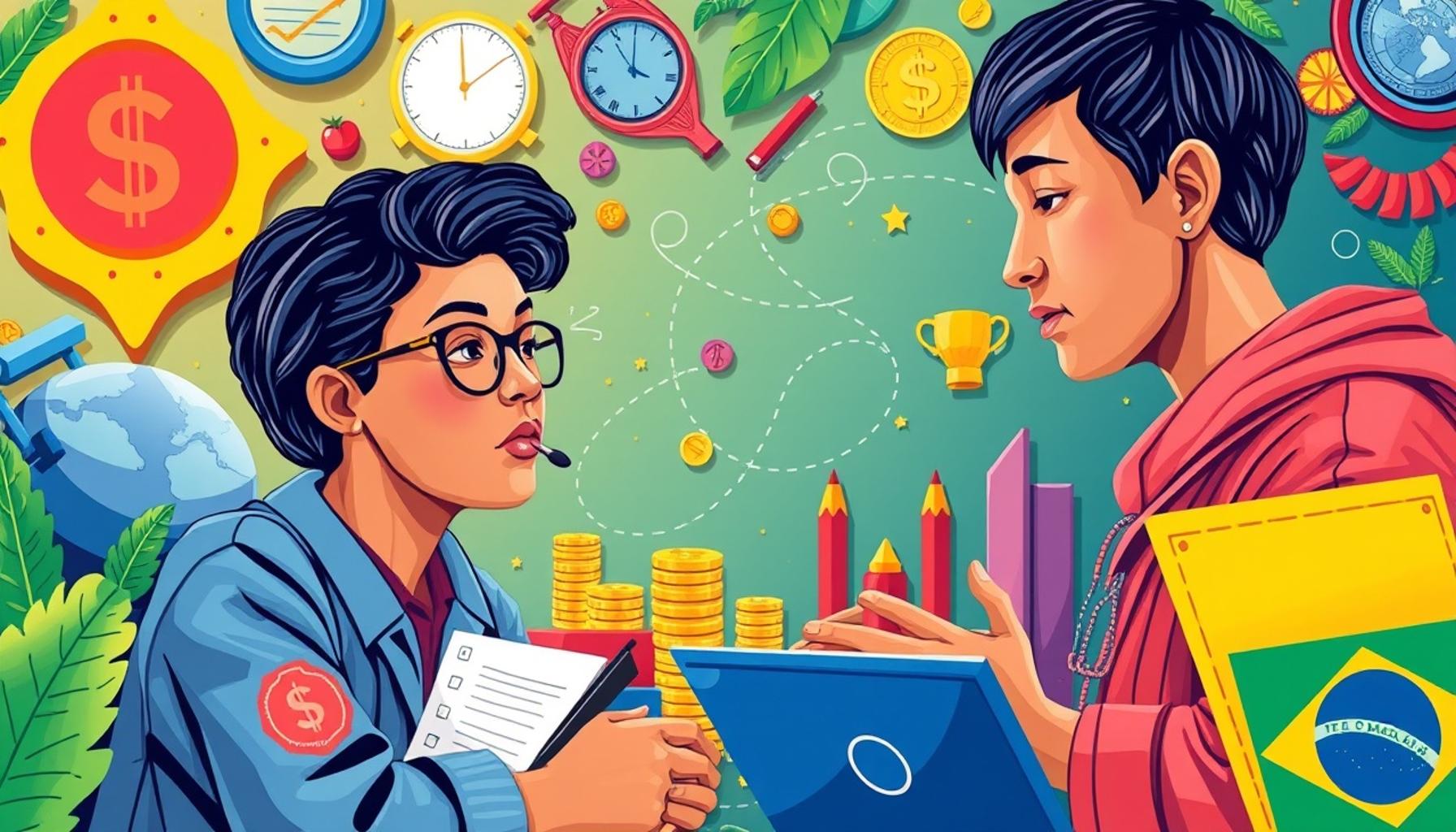A influência da educação bilíngue nas oportunidades de carreira para estudantes brasileiros